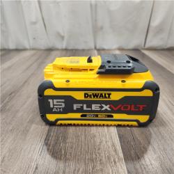 AS IS DeWalt 20V-60V MAX FLEXVOLT DCB615 15 Ah Lithium-Ion Battery 1 Pc