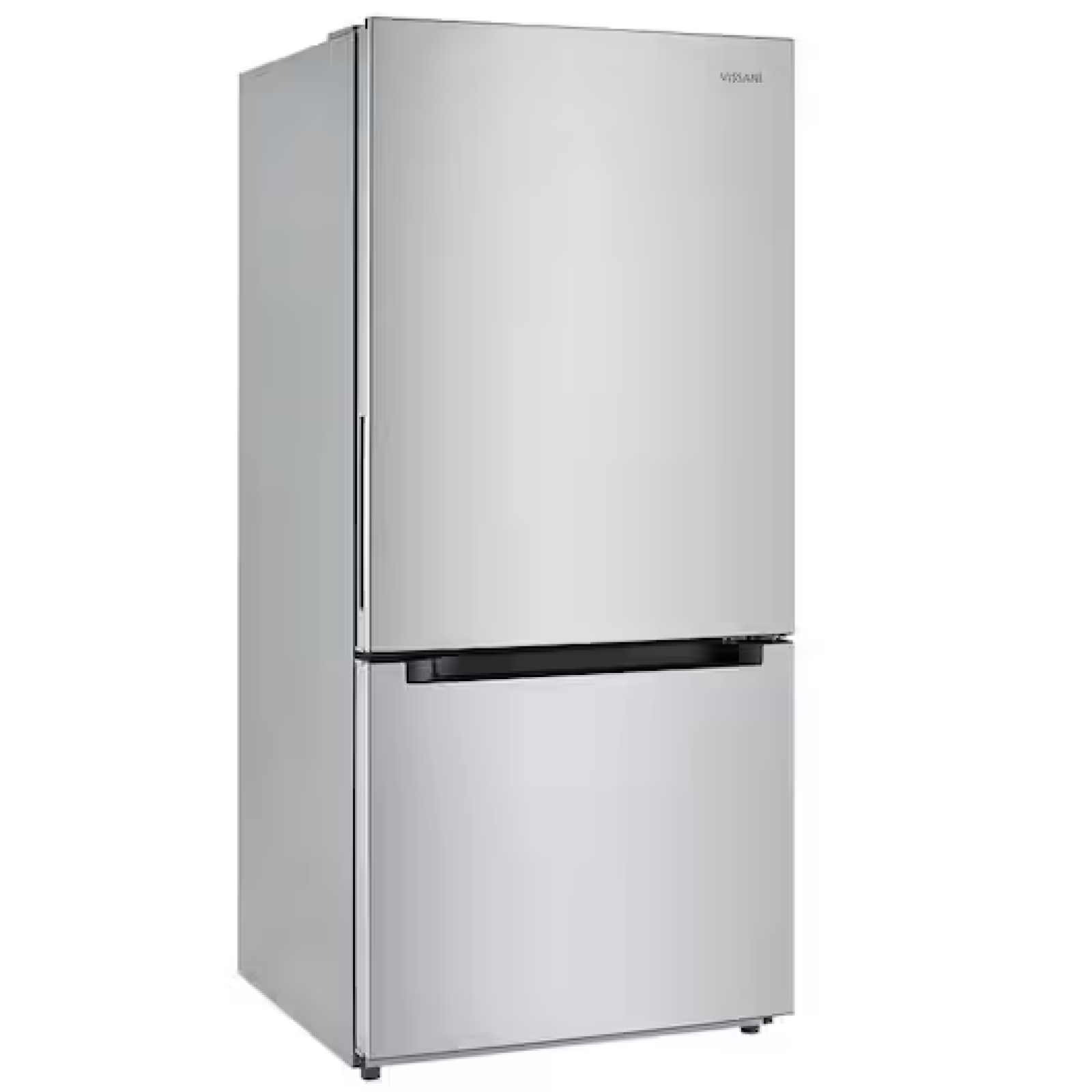 DALLAS LOCATION- AS-IS VISSANI 30 in. 18.7 cu. ft. Bottom Freezer Refrigerator w Fingerprint Resistant Stainless Steel