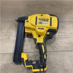 AS-IS DEWALT Cordless 18-Gauge Narrow Crown Stapler (Tool Only)