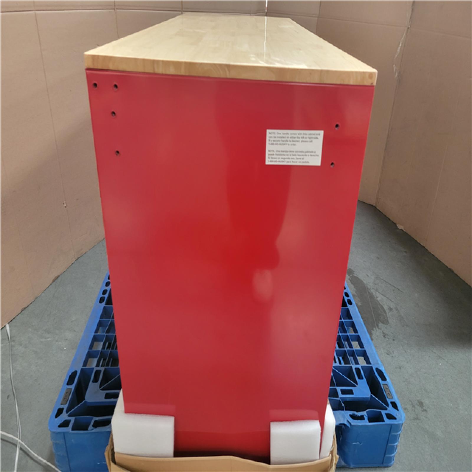 California NEW HUSKY 52 in. 10 Drawer Mobile Workbench with Pegboard