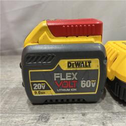 AS-IS DEWALT 20V/60V MAX FLEXVOLT Lithium-Ion 9.0Ah Battery and Charger Starter Kit