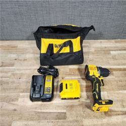 HOUSTON LOCATION - AS - IS DEWALT Atomic 20V Lithium-Ion Cordless Compact 1/2 in. Drill/Driver Kit