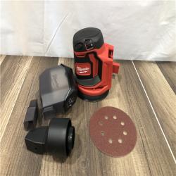 AS-IS Milwaukee 18V Lithium-Ion Cordless 5 in. Random Orbit Sander (Tool-Only)