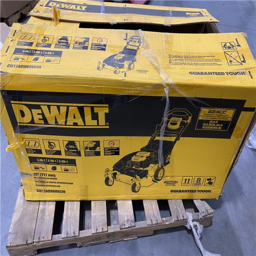 Dallas Location - As-Is DEWALT 28 in. 224cc  Gas Lawn Mower