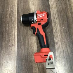 AS-IS Milwaukee 18V Lithium-Ion Brushless Cordless 1/2 in. Compact Hammer Drill/Driver (Tool-Only)