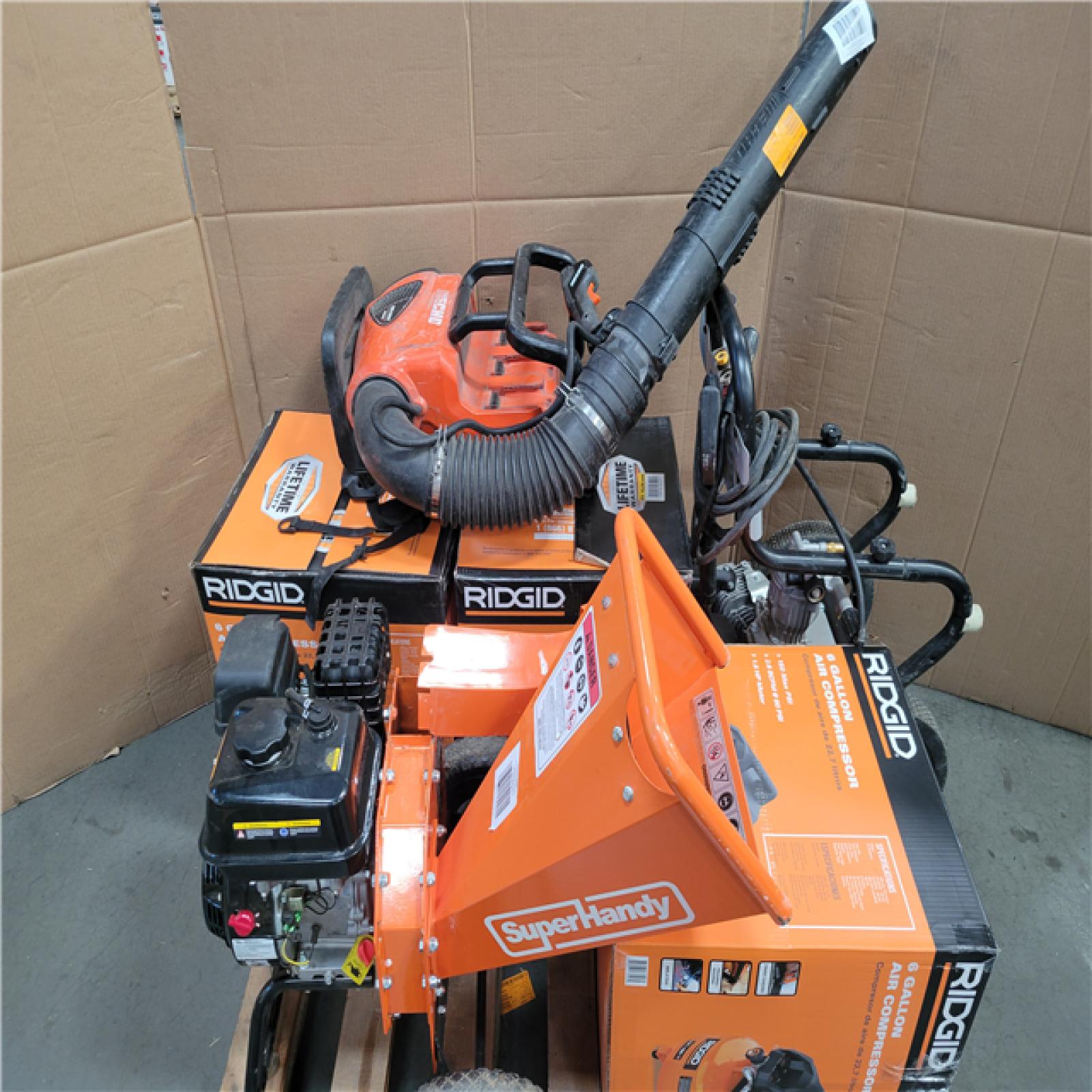 CALIFORNIA AS-IS OUTDOOR POWER EQUIPMENT