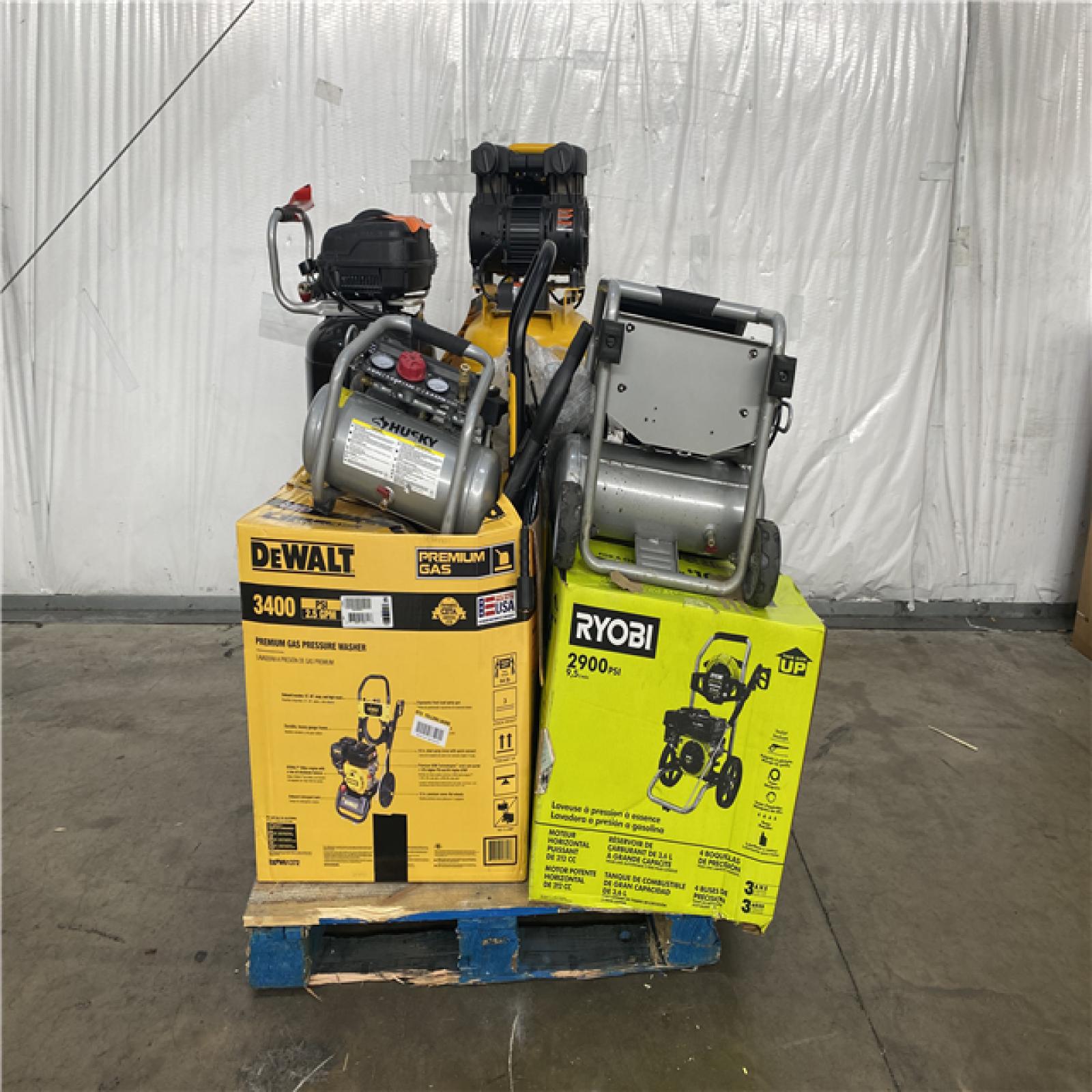 Houston location AS-IS outdoor power equipment