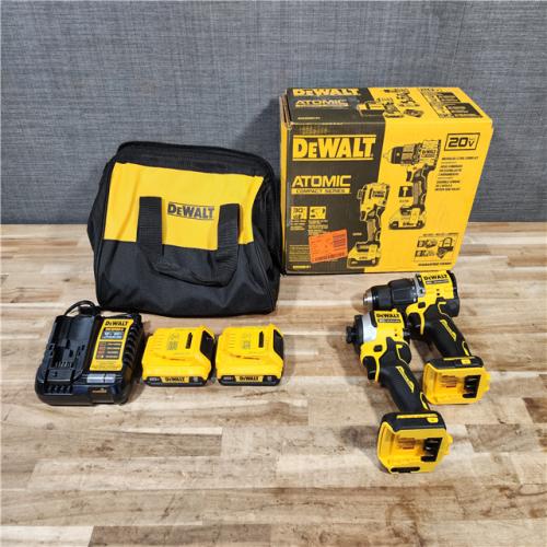 HOUSTON LOCATION - AS-IS DEWALT ATOMIC 20V MAX Lithium-Ion Cordless 2-Tool Combo Kit