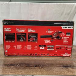 AS-IS Milwaukee M18 FUEL Dual Battery 145 Mph 600 CFM 18 V Battery Handheld Blower Tool Only