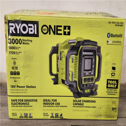 Phoenix NEW RYOBI 18V ONE+ 1800-Watt Portable Battery Inverter Power Station/8-Port Charger (Tool Only)