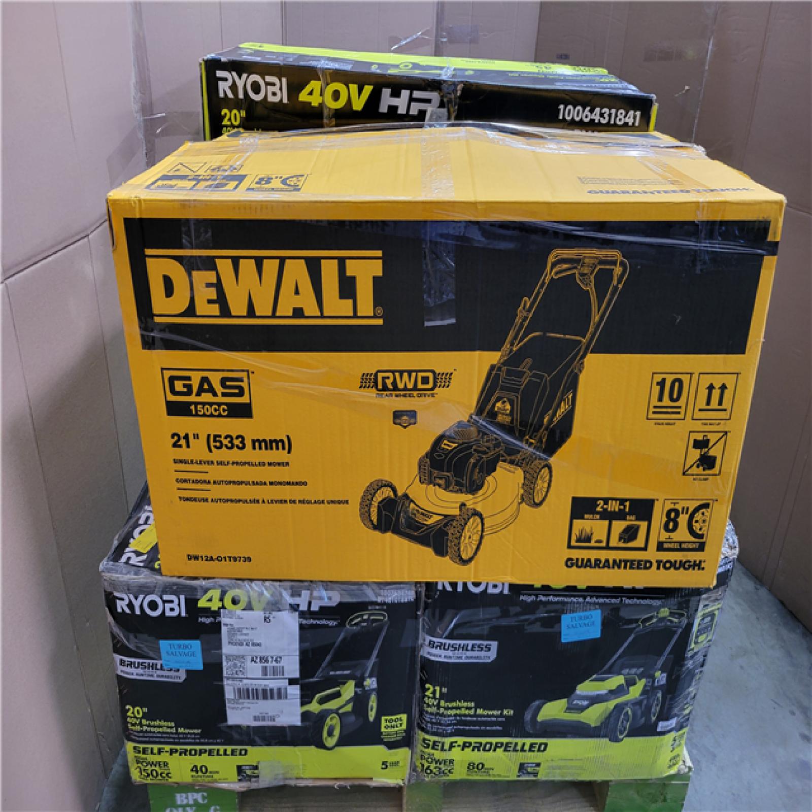 CALIFORNIA AS-IS OUTDOOR POWER EQUIPMENT