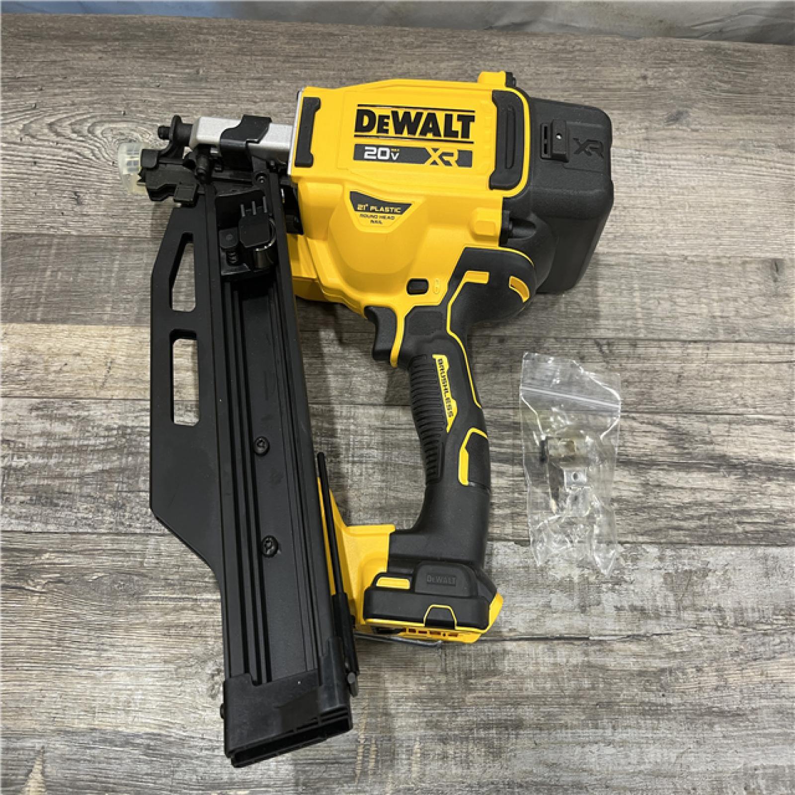 AS-IS DEWALT 20-Volt 21° Cordless Framing Nailer (Tool-Only)