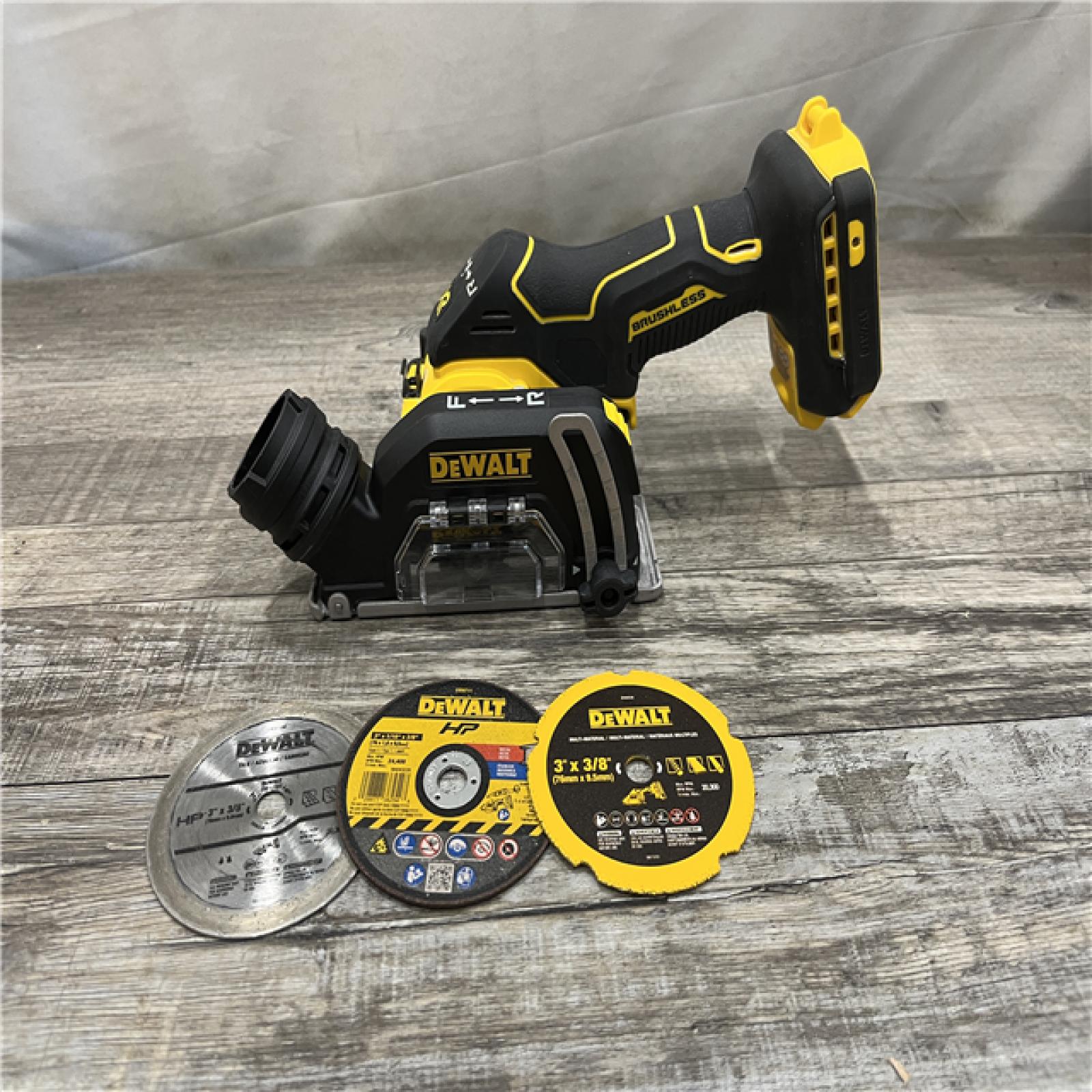 AS-IS DEWALT 20V XR Cordless 3 in. Cut-Off Tool (Tool Only)