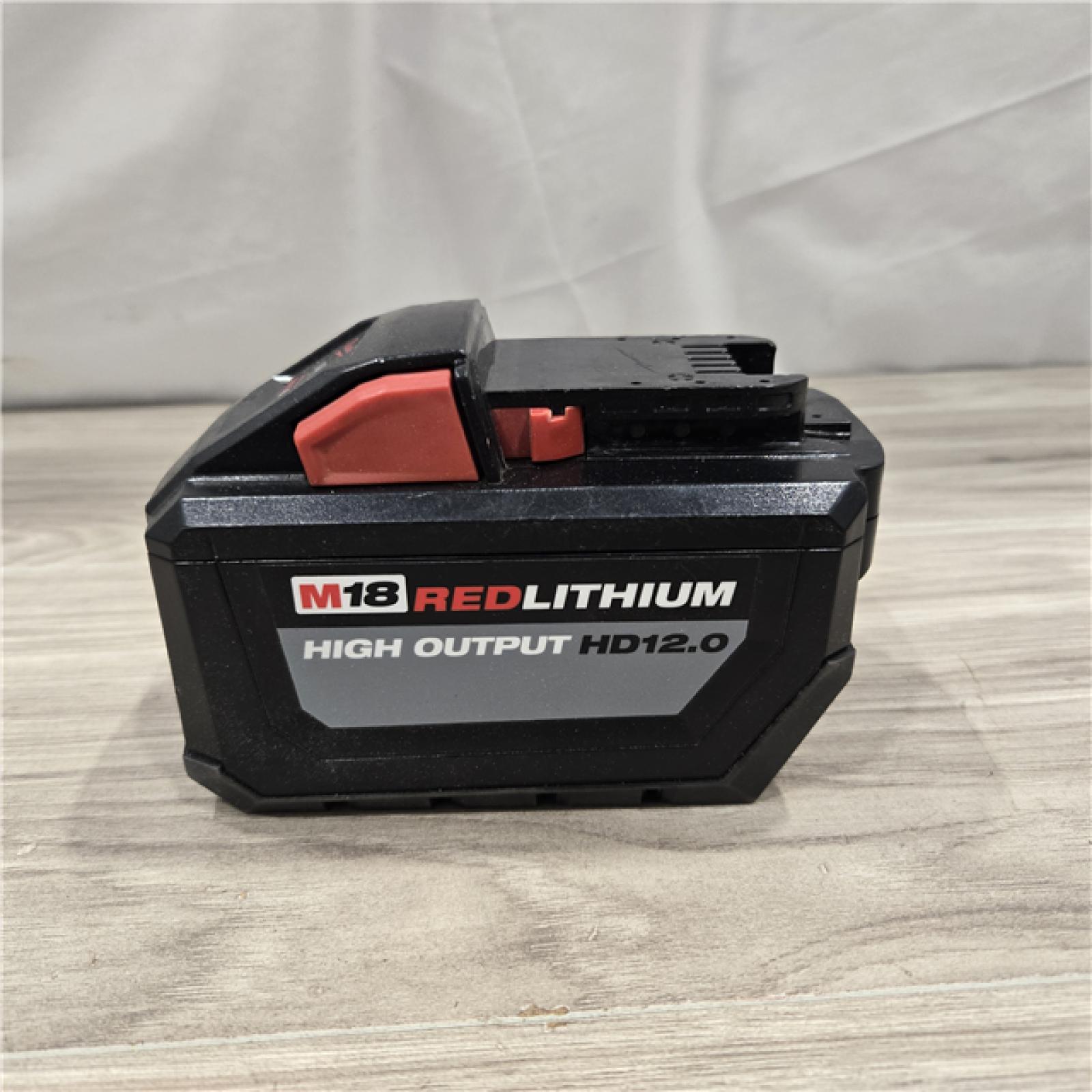 AS-IS Milwaukee 48-11-1812 M18 REDLITHIUM High Output 12.0Ah Battery Pack