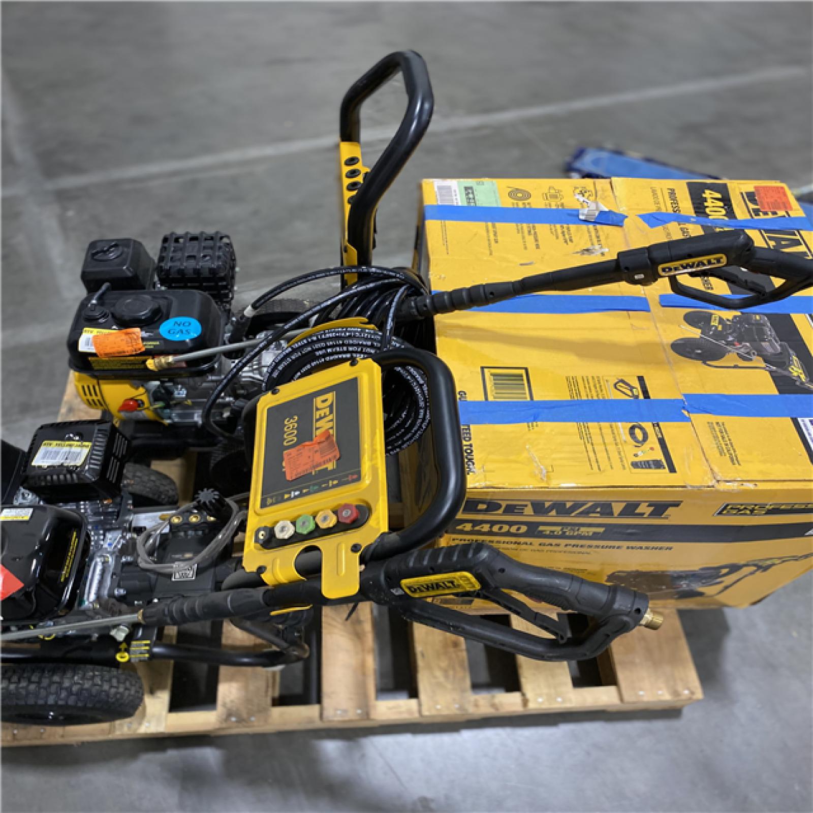 Dallas Location - As-Is DEWALT GAS PRESSURE WASHER (Lot Of 3)