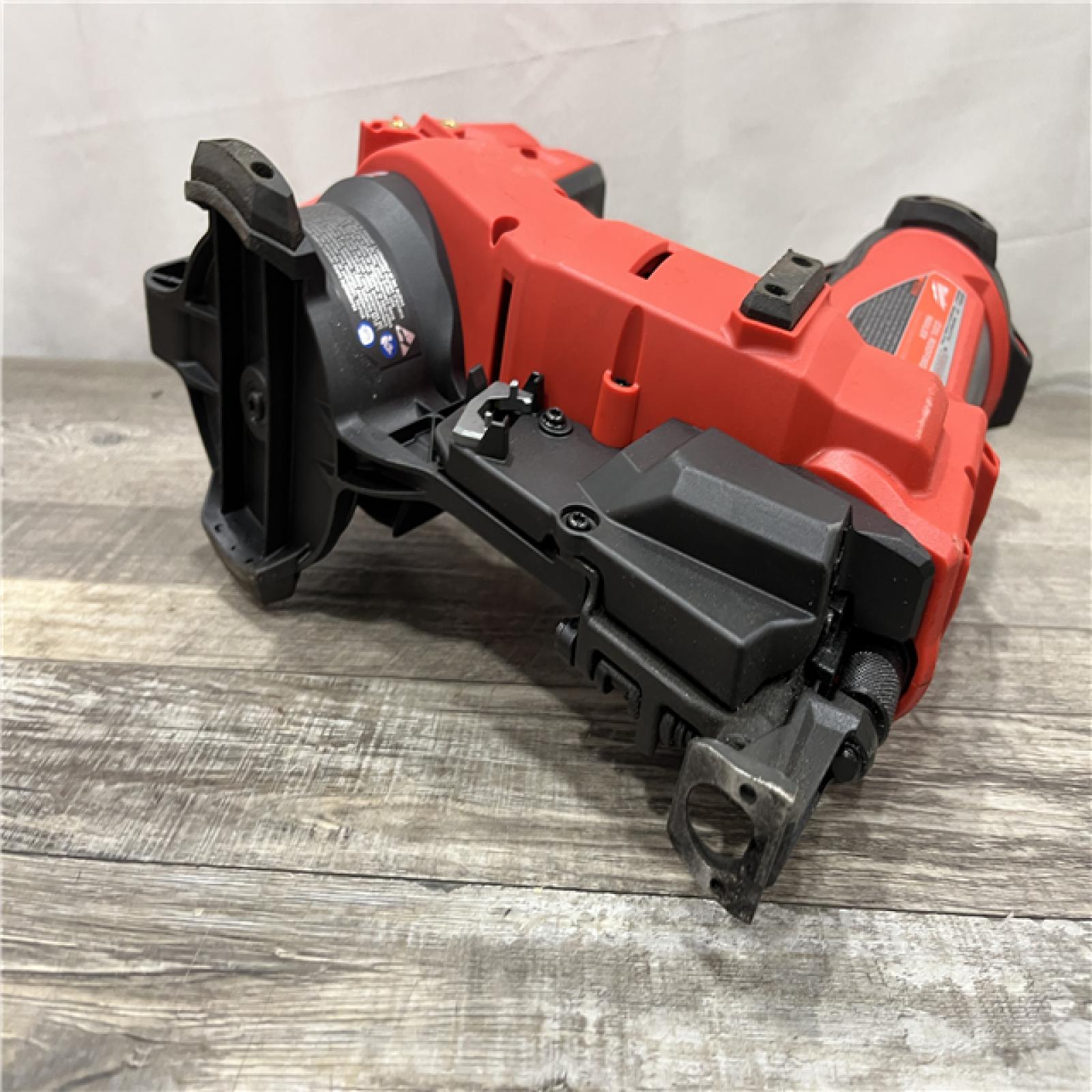 AS-IS Milwaukee FUEL 18-Volt Lithium-Ion Brushless Cordless Coil Roofing Nailer (Tool Only)