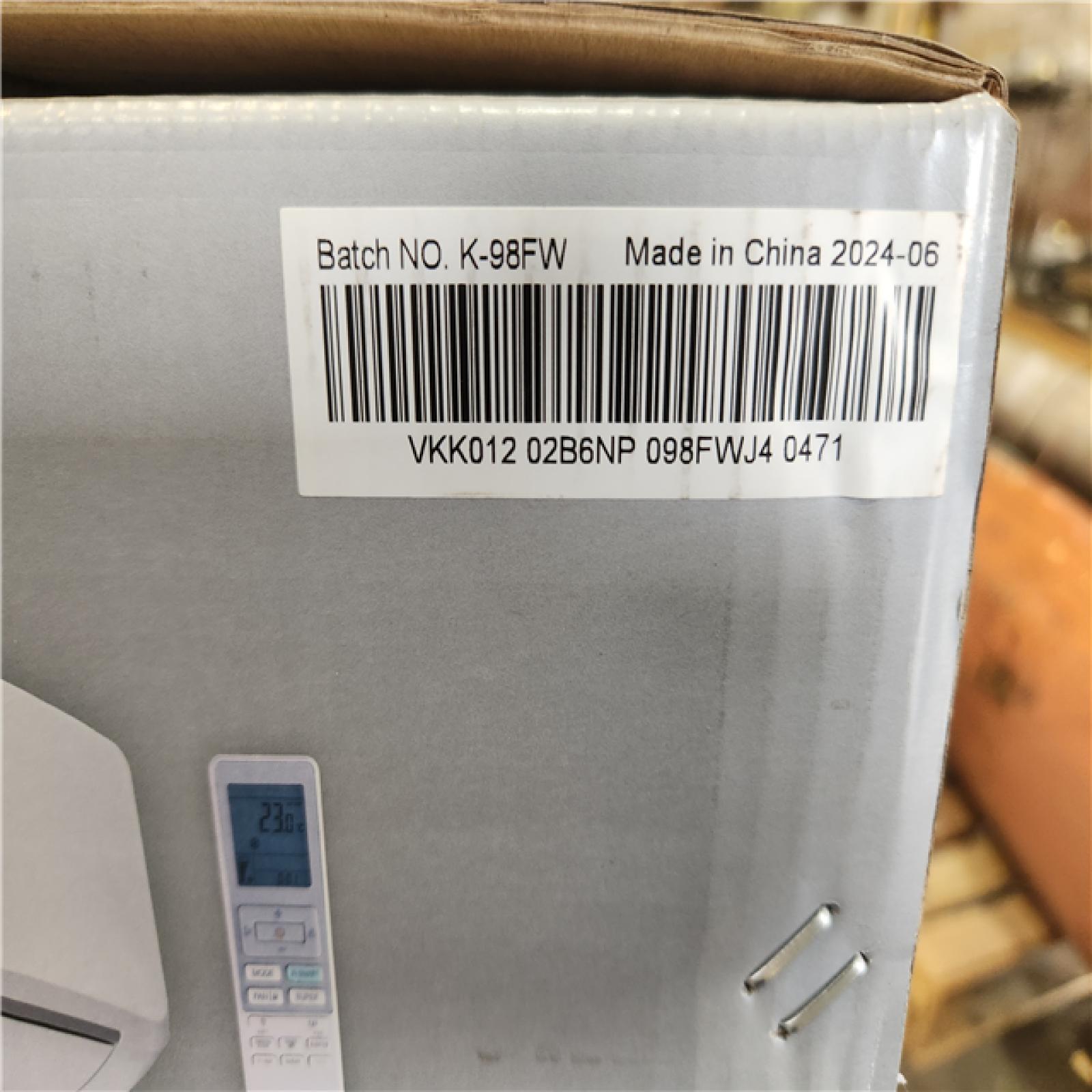 Phoenix NEW Hessaire DIY 22 SEER2 12 000 BTU Wi-Fi 1-Ton Ductless Mini Split Air Conditioner and Heat Pump Variable Speed Inverter-115-Volt (SEALED)