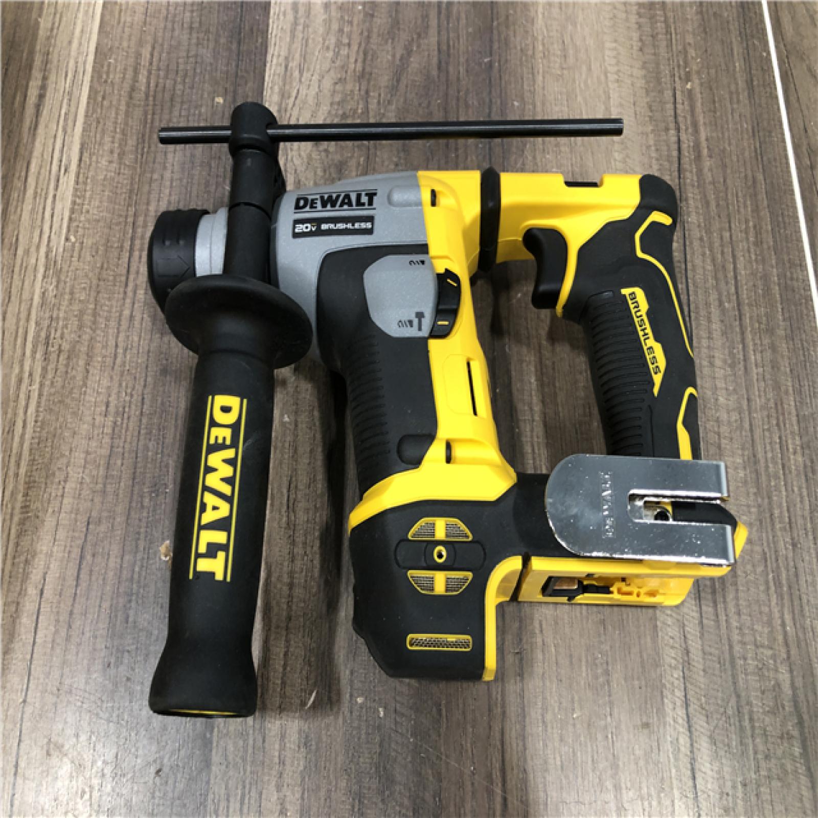 AS-IS DEWALT ATOMIC 20V MAX Cordless Brushless Ultra-Compact 5/8 in. SDS Plus Hammer Drill (Tool Only)