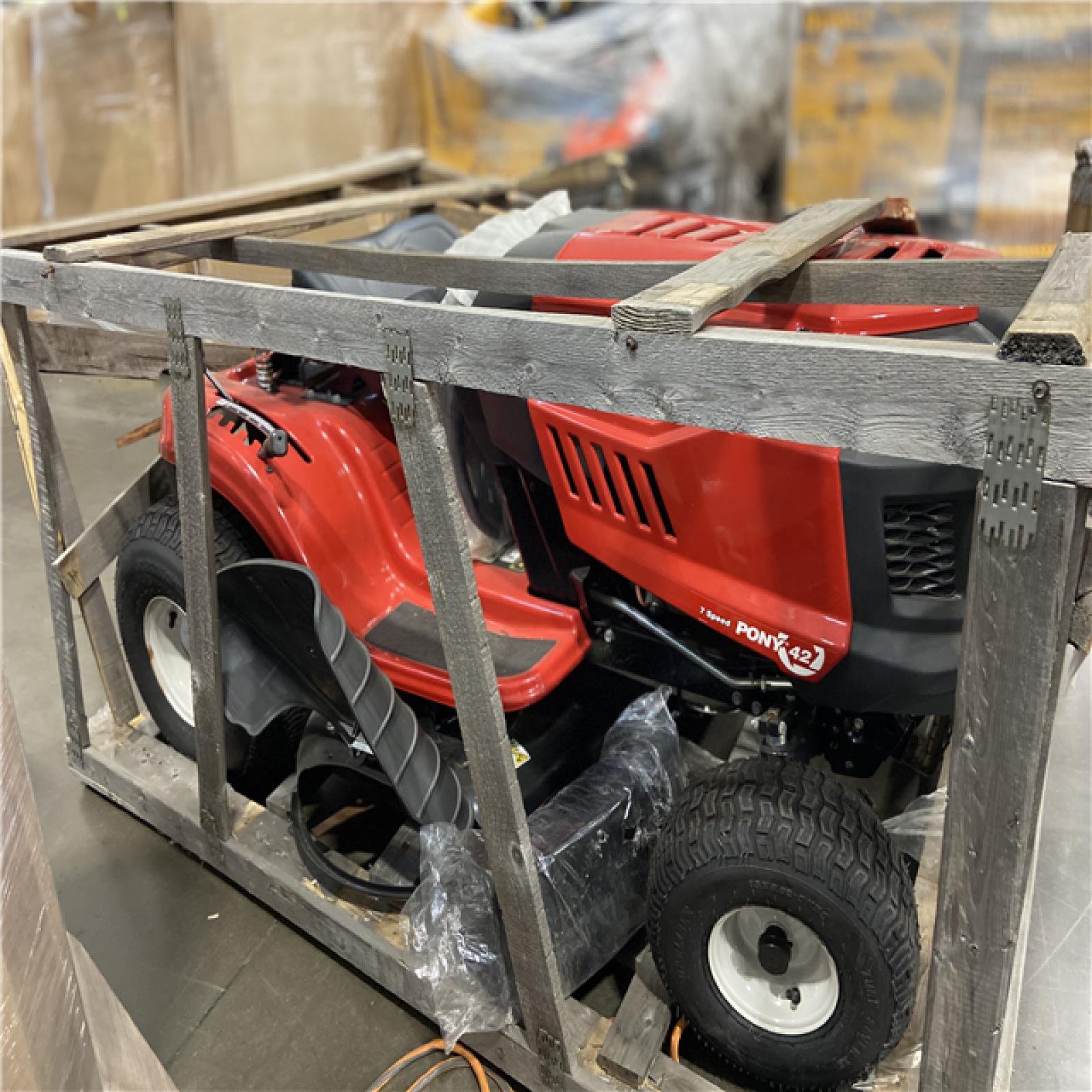 DALLAS LOCATION - Troy-Bilt Pony 42 in. 547cc Engine 7-Speed Manual Drive Gas Front Engine