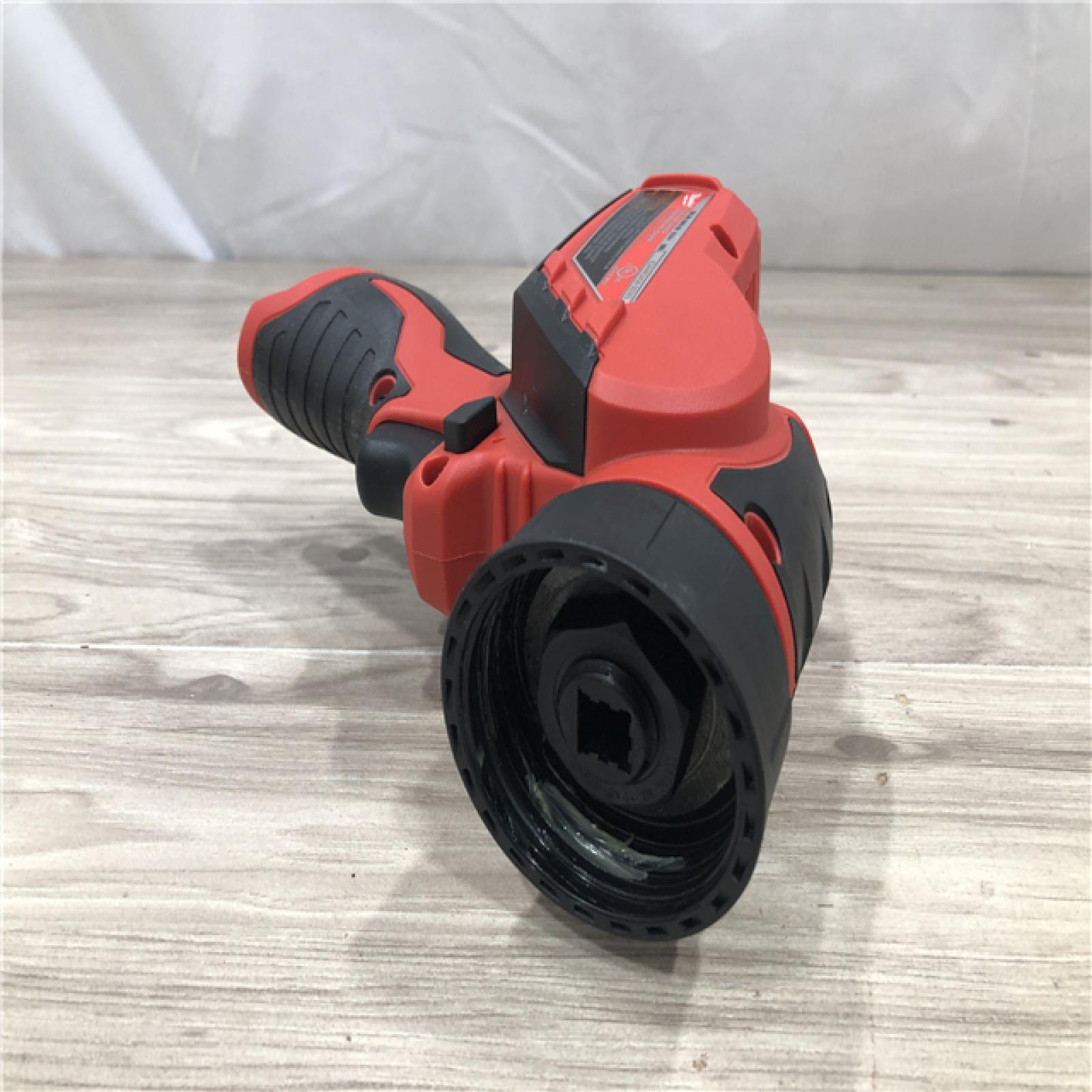 AS-IS M12 12V Lithium-ion Cordless 20 Oz. Aluminum Barrel Adhesive and Caulk Gun Kit