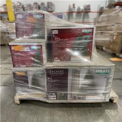 DALLAS LOCATION- AS-IS ASSORTED CHRISTMAS TREES PALLET