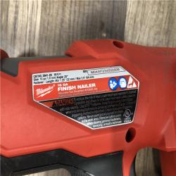 AS-IS Milwaukee FUEL 18-Volt Lithium-Ion Brushless Cordless Gen II 16-Gauge Angled Finish Nailer (Tool-Only)