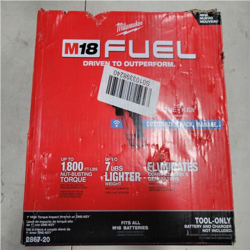 CALIFORNIA AS-IS MILWAUKEE M18 1 HIGH TORQUE IMPACT WRENCH 