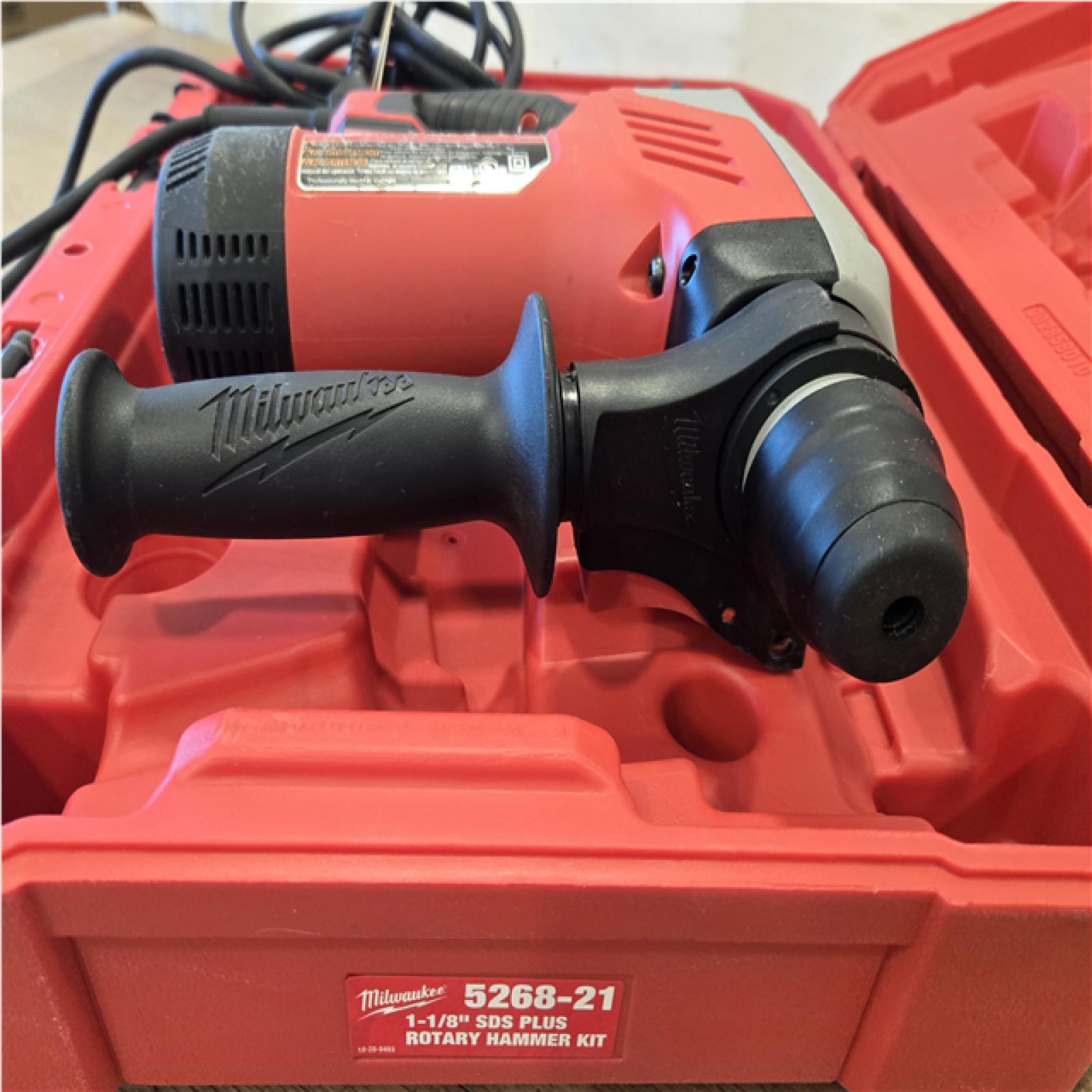 AS-IS Milwaukee 1-1/8 in. Corded SDS-Plus Rotary Hammer