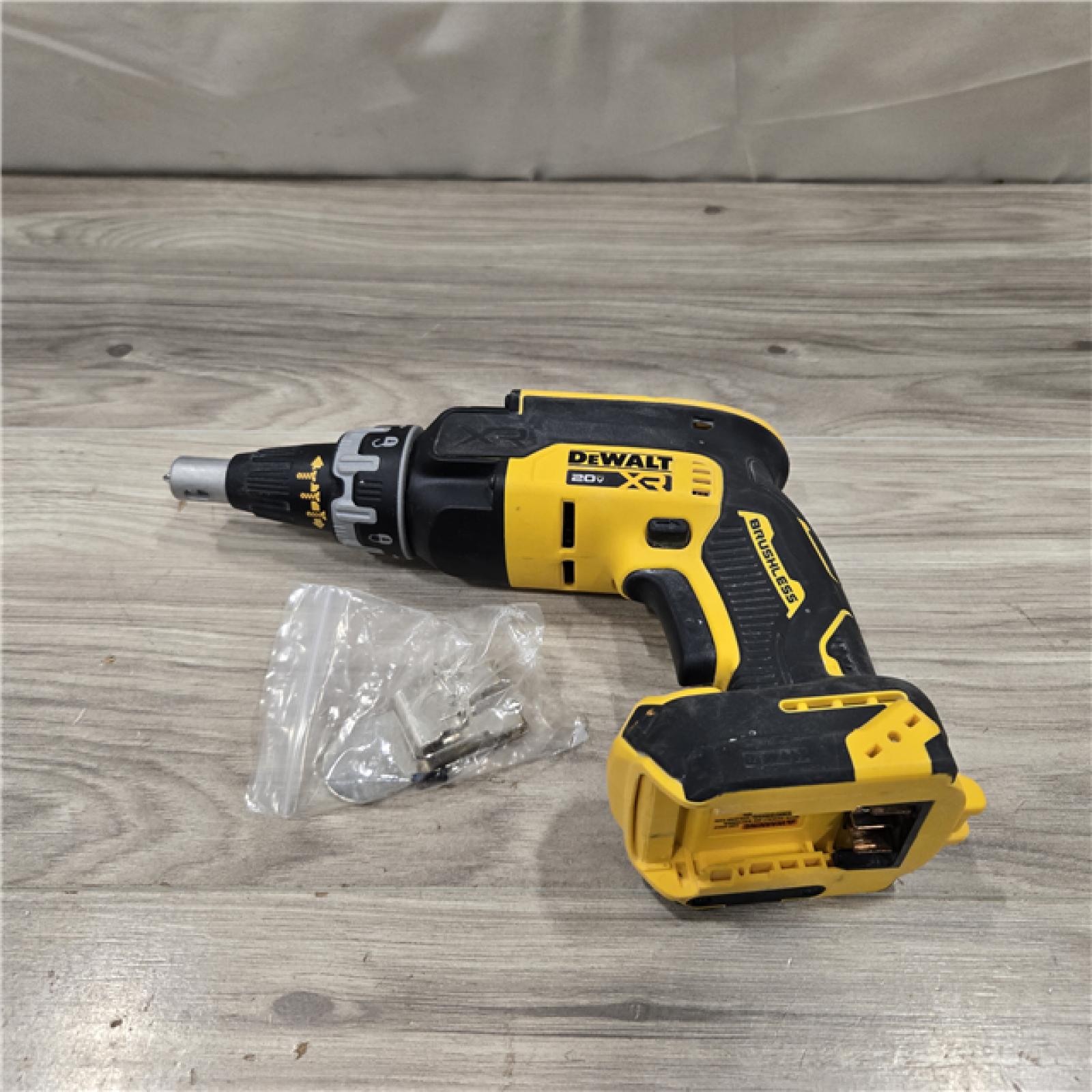 AS-IS DeWalt 20V MAX XR Cordless Drywall Screw Gun (Tool-Only)