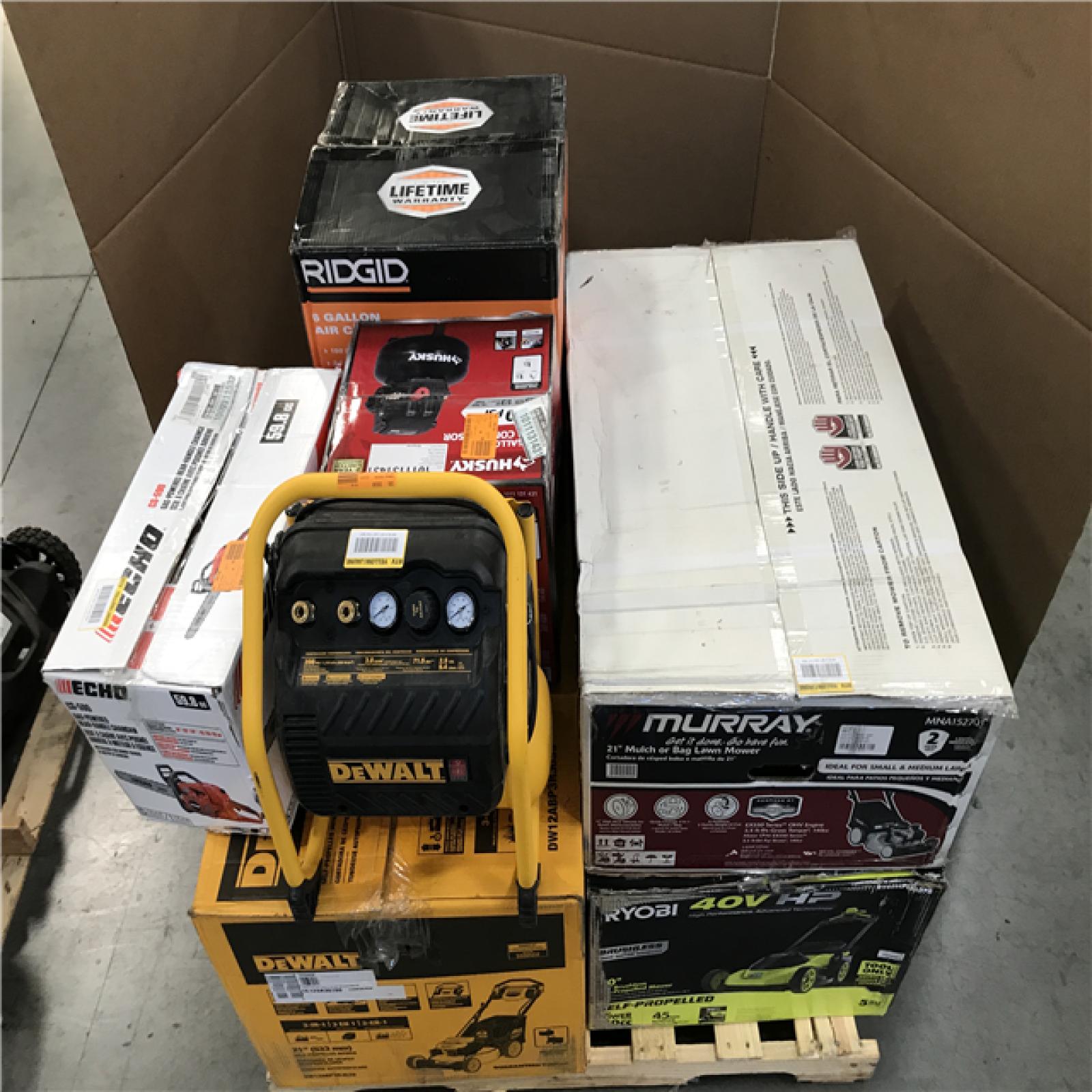 CALIFORNIA AS-IS OUTDOOR POWER EQUIPMENT
