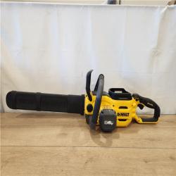 AS-IS- DEWALT 20 in. 60-Volt Flexvolt Electric Cordless Chainsaw Kit with 20 in. Chainsaw Bar and 20 in. Chainsaw Chain 68 Drive Link