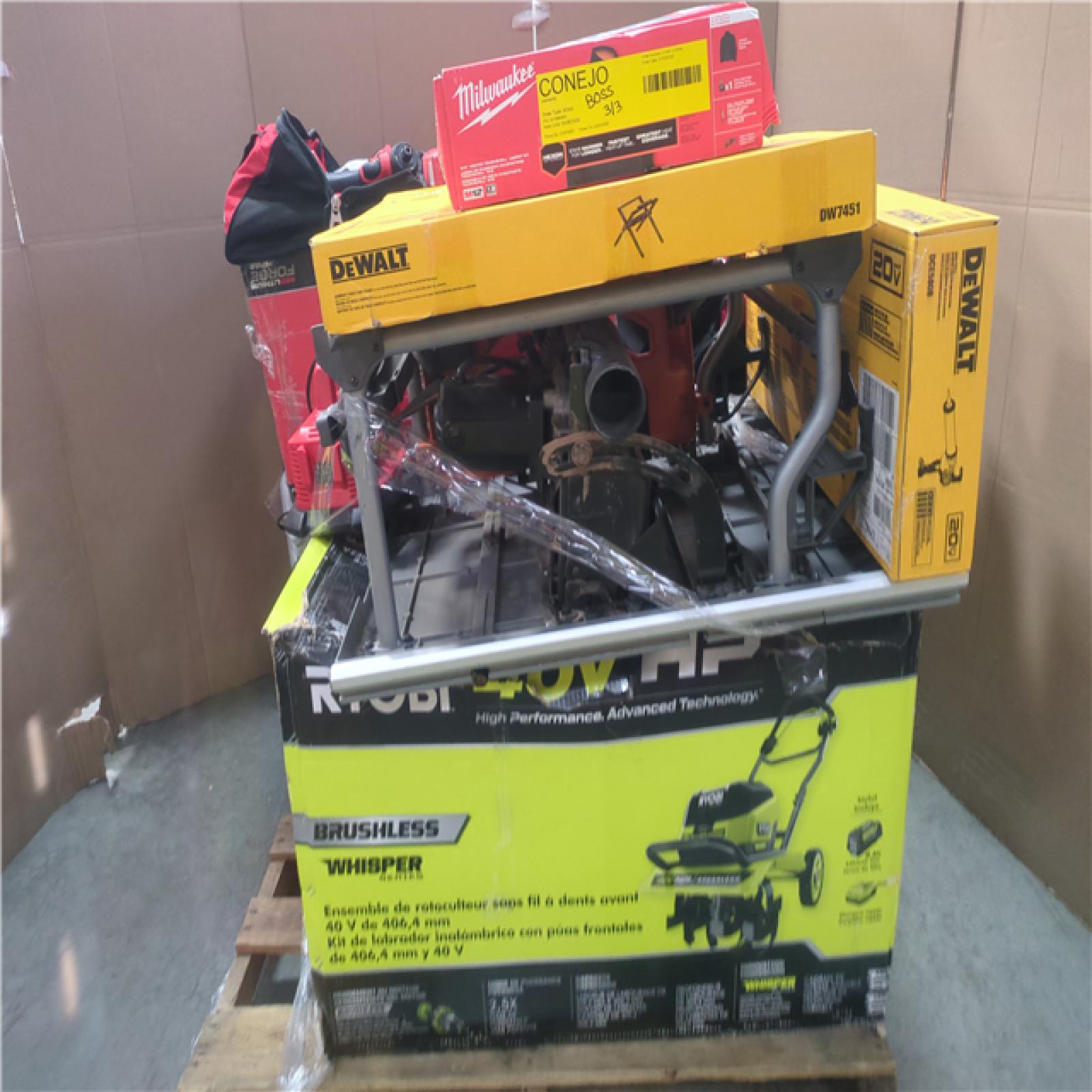 CALIFORNIA AS-IS TOOL PALLET