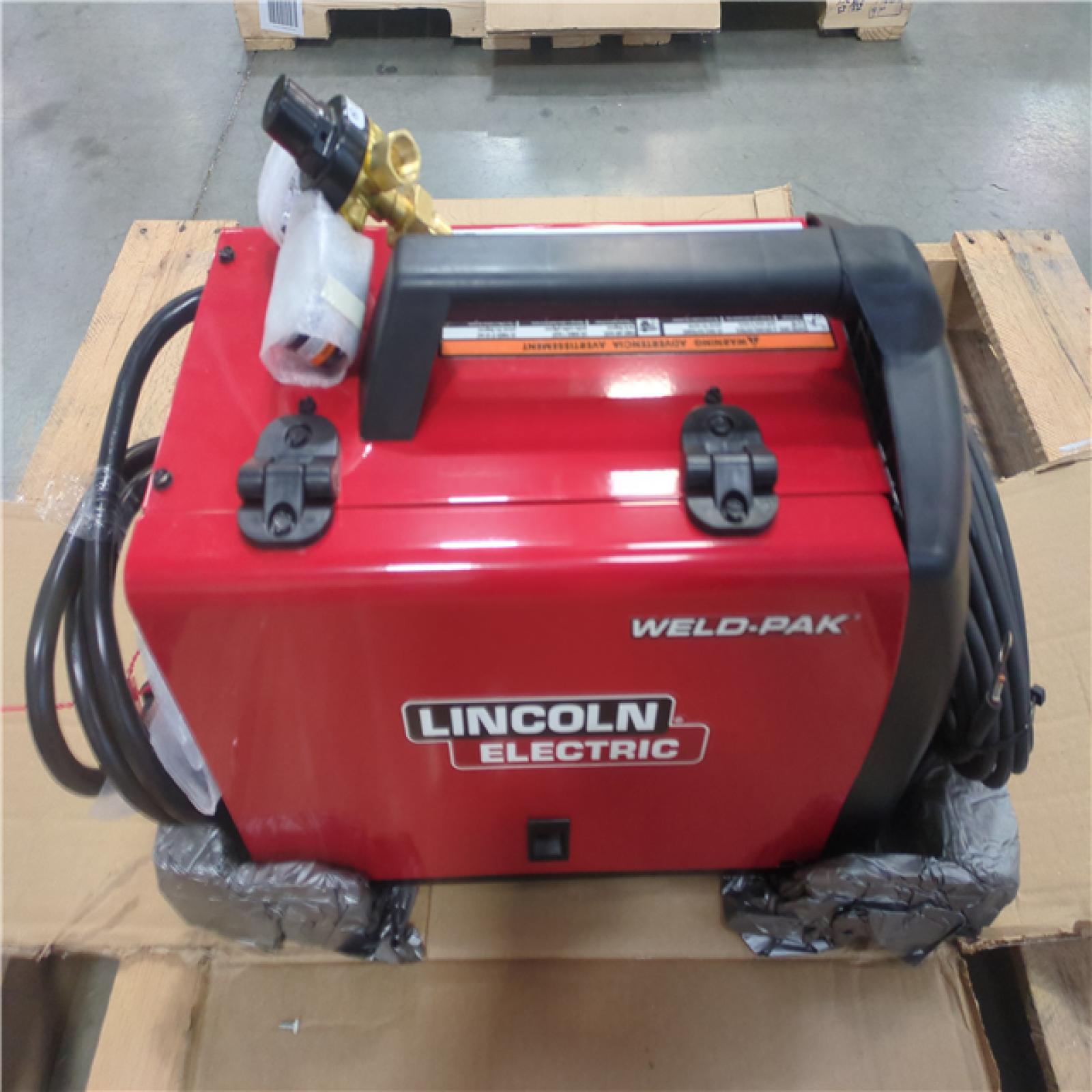 CALIFORNIA AS-IS lINCOLN ELECTRIC WELD-PAK