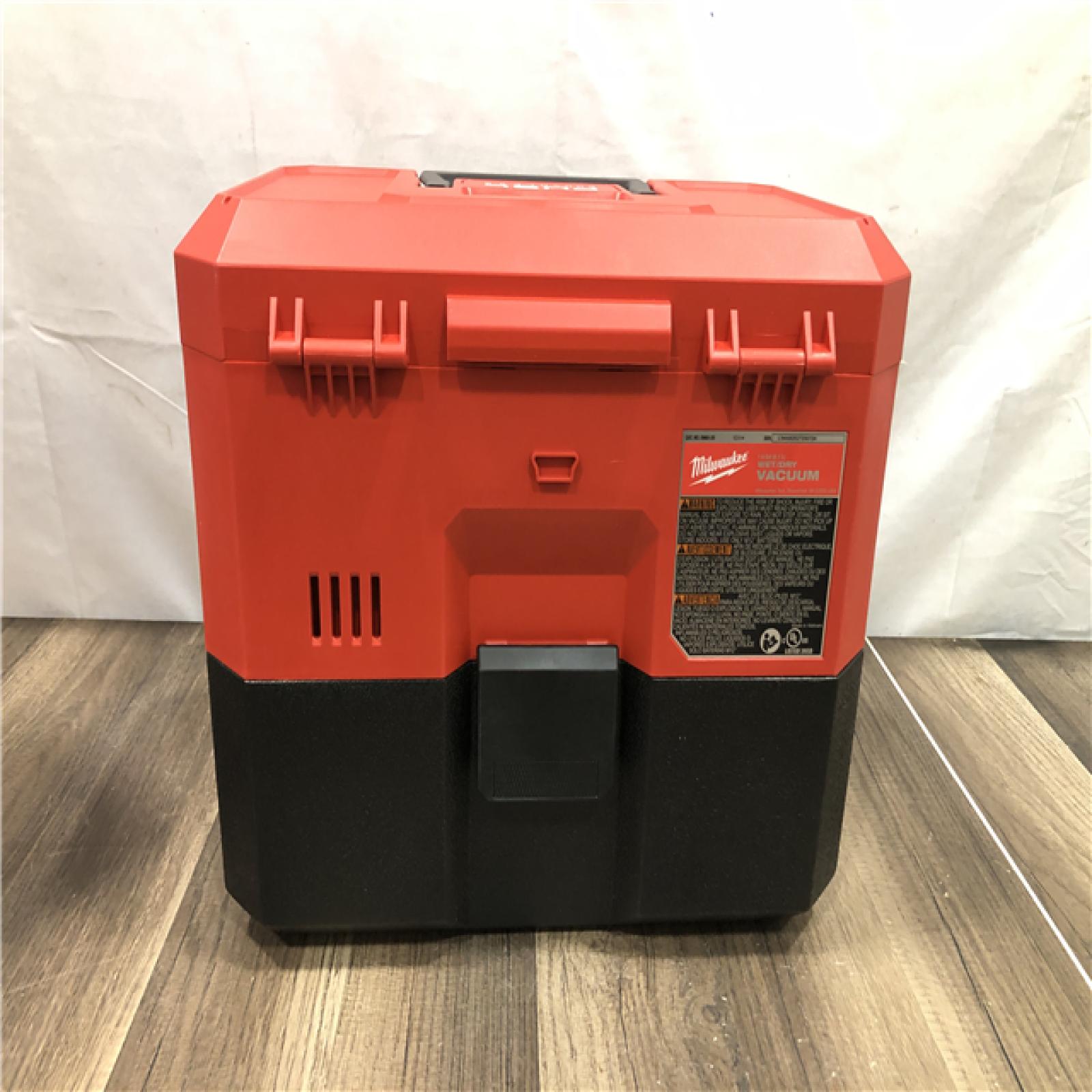 AS-IS Milwaukee FUEL 12-Volt Lithium-Ion Cordless 1.6 Gal. Wet/Dry Vacuum (Vacuum-Only)