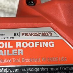 AS-IS Milwaukee FUEL 18-Volt Lithium-Ion Brushless Cordless Coil Roofing Nailer (Tool Only)