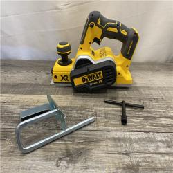 AS-IS DEWALT 20V MAX XR Cordless Brushless 3-1/4 in. Planer (Tool Only)