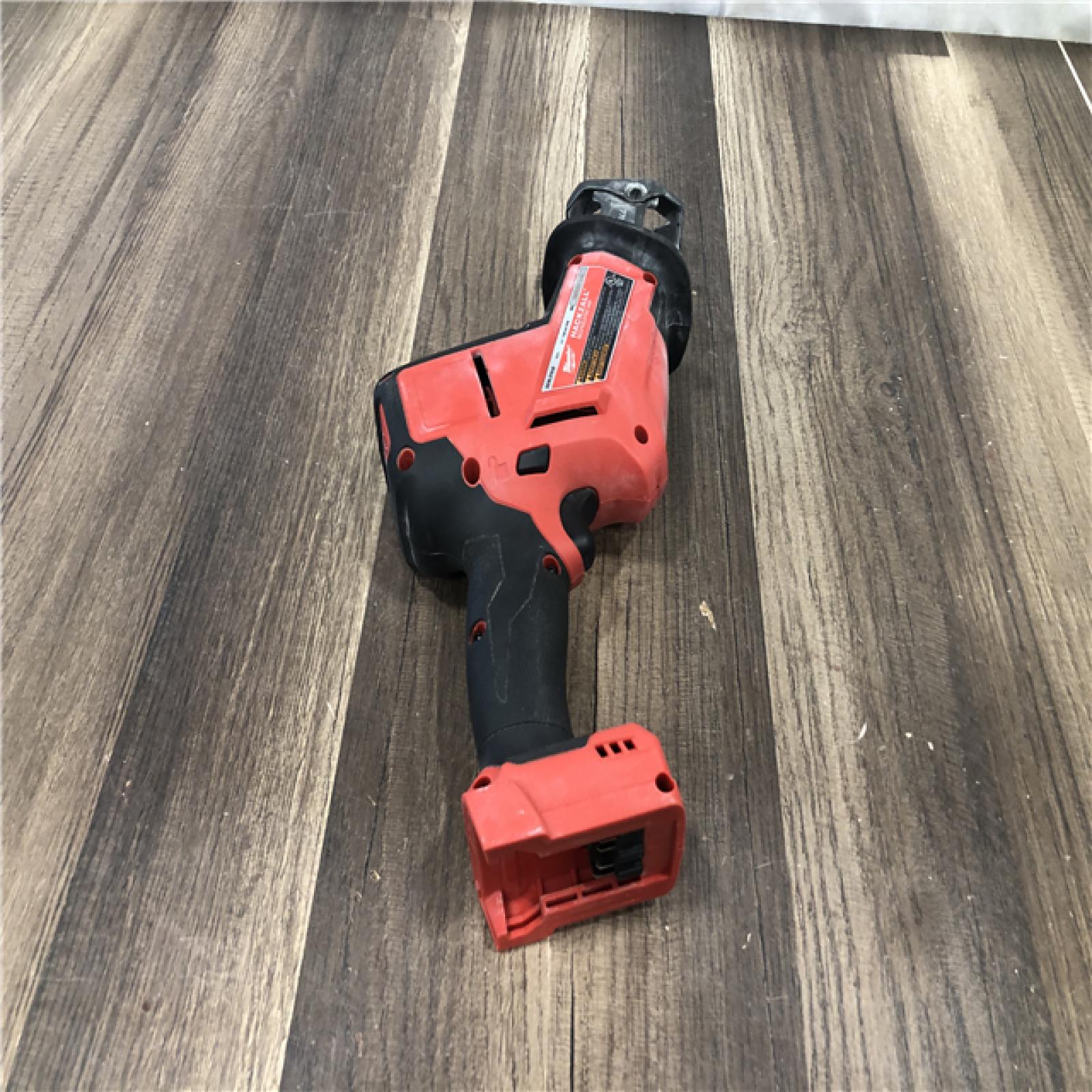AS-IS Milwaukee  FUEL 18V Lithium-Ion Brushless Cordless HACKZALL Reciprocating Saw (Tool-Only)