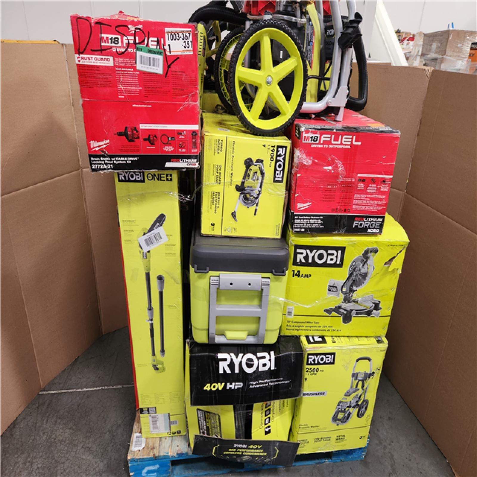 CALIFORNIA AS-IS TOOL PALLET