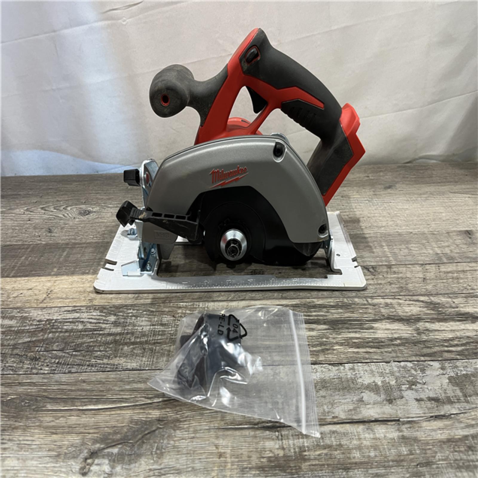 AS-IS Milwaukee 18V Lithium-Ion Cordless 6-1/2 in. Circular Saw (Tool-Only)