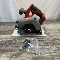 AS-IS Milwaukee 18V Lithium-Ion Cordless 6-1/2 in. Circular Saw (Tool-Only)