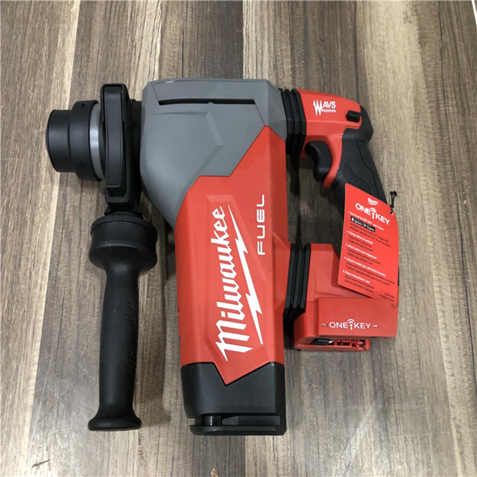 AS-IS Milwaukee FUEL 18V Lithium-Ion Brushless Cordless SDS-Plus 1-1/8 in. Rotary Hammer Drill (Tool-Only)