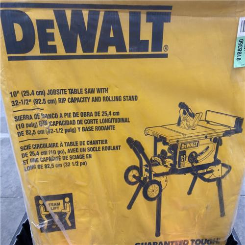 NEW- DEWALT 10 in. 15 Amp 120V Site-Pro Compact Jobsite Table Saw