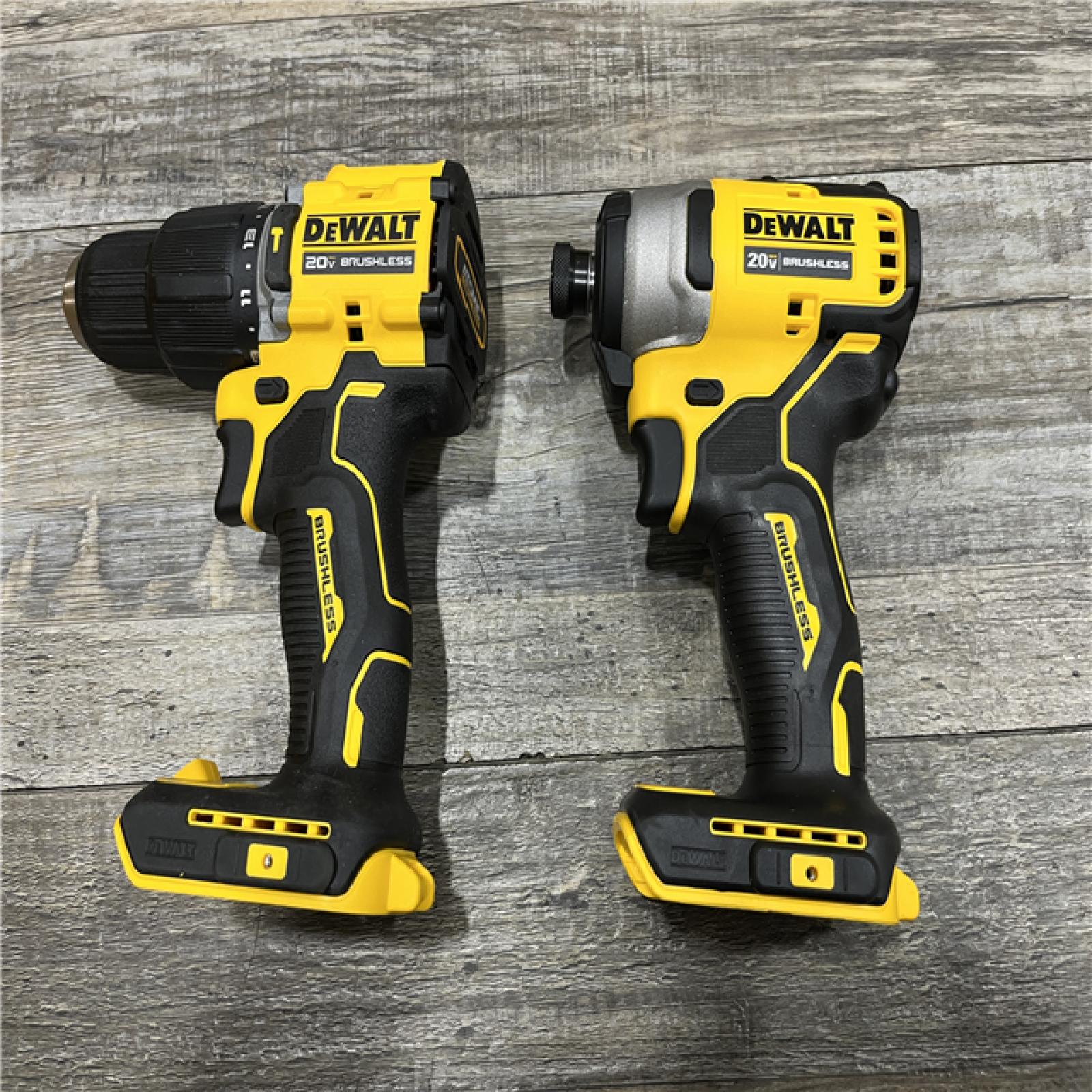 AS-IS DEWALT 20V MAX Lithium-Ion Cordless 2-Tool Combo Kit