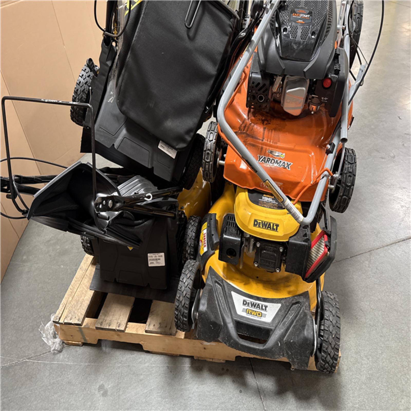 California AS-IS Outdoor Power Equipment
