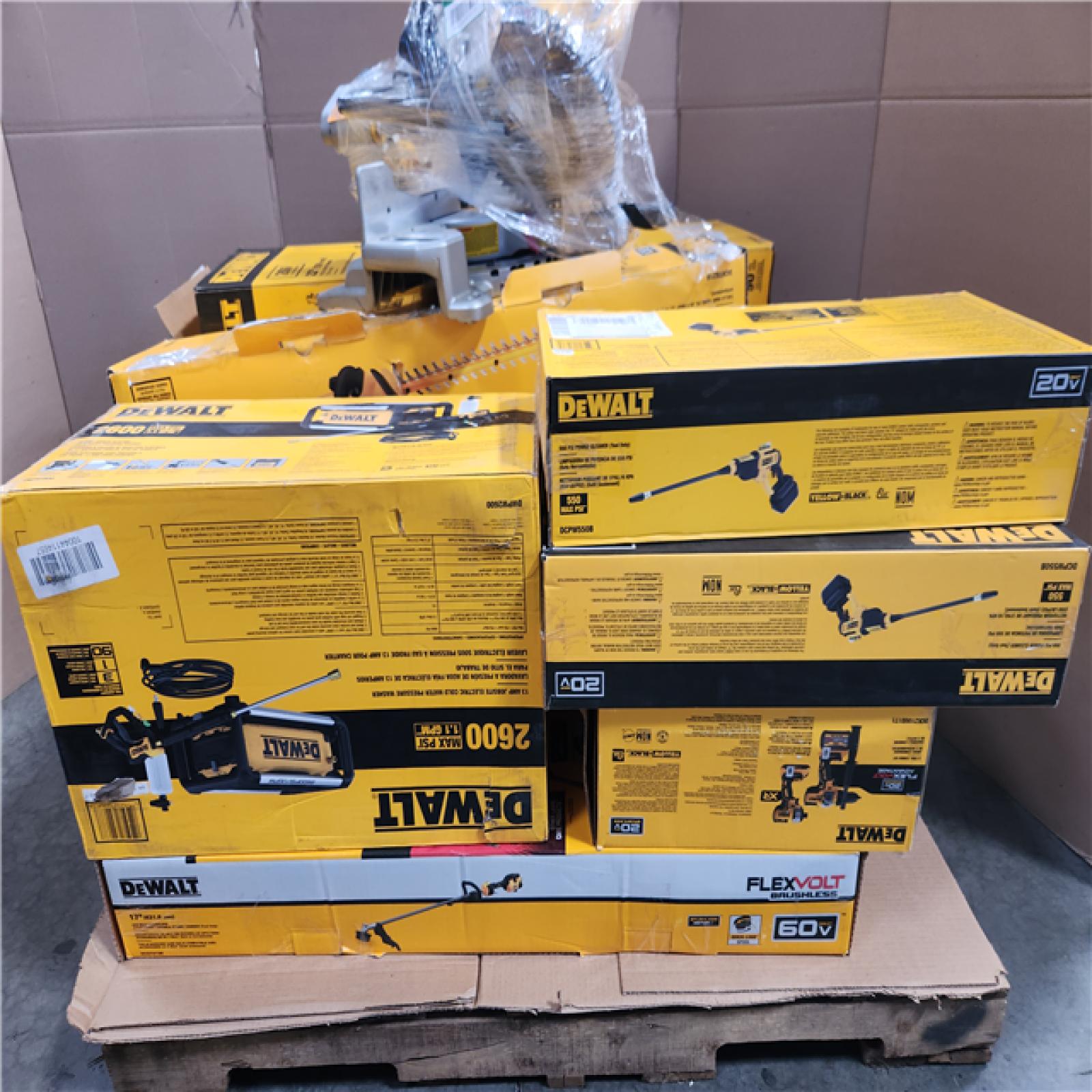 CALIFORNIA AS-IS TOOL PALLET