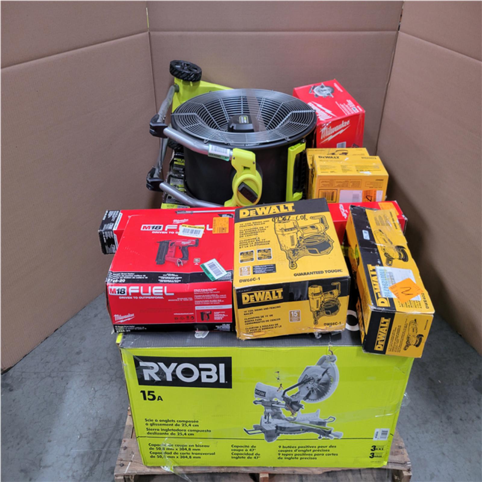 CALIFORNIA AS-IS TOOL PALLET