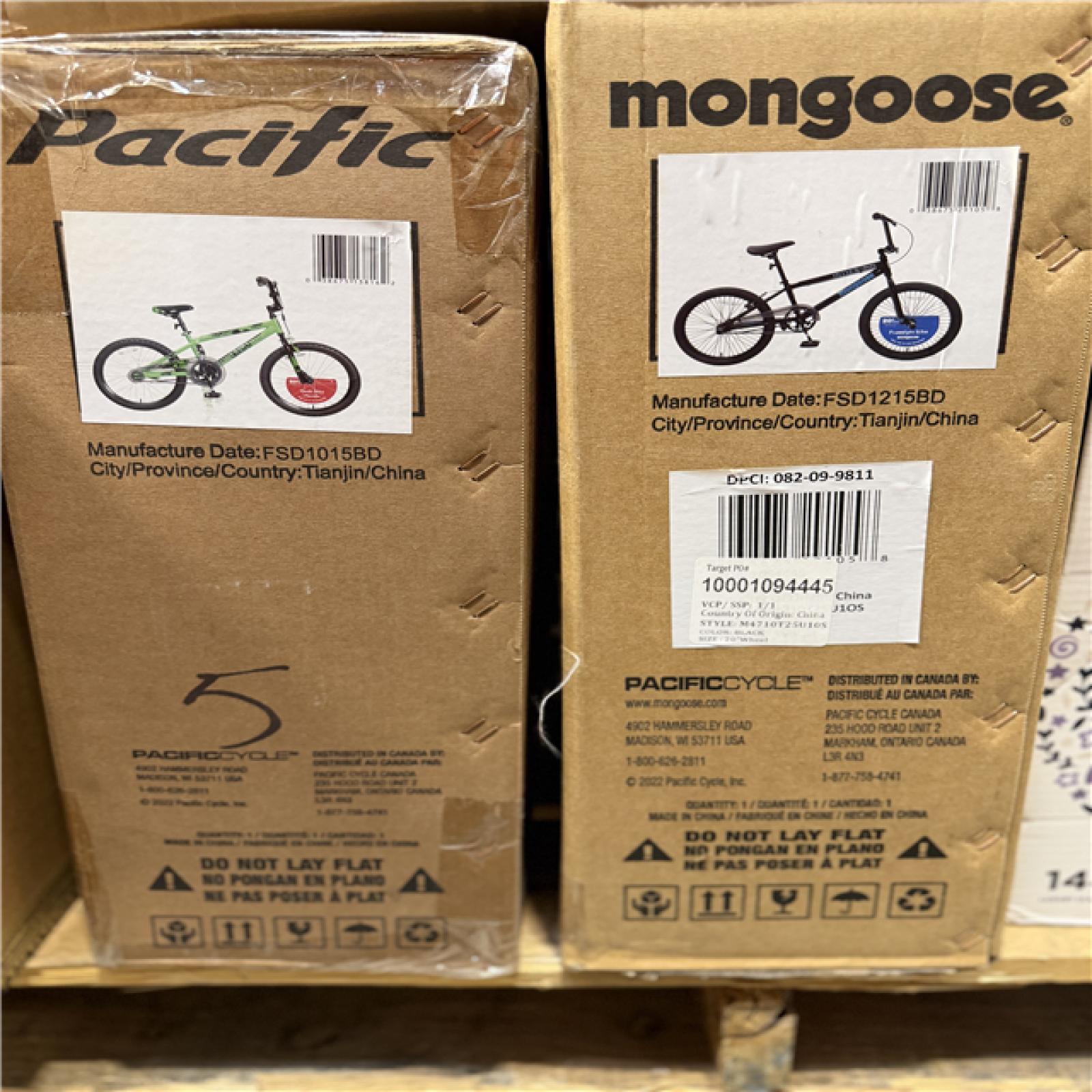 DALLAS LOCATION- NEW! MIXED BULLSEYE PALLET