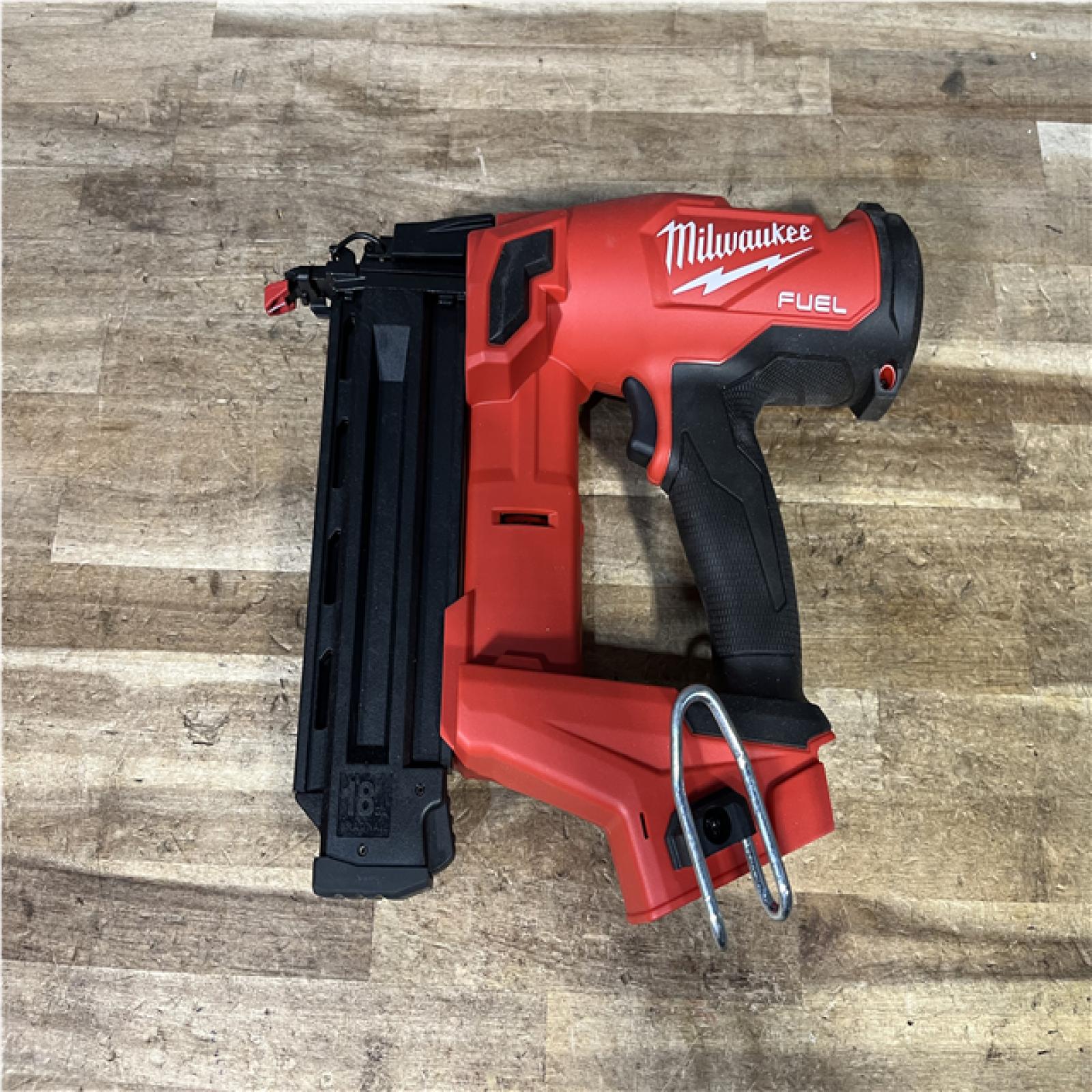 Houston Location AS-IS Milwaukee FUEL 18-Volt Lithium-Ion Brushless Cordless Gen II 18-Gauge Brad Nailer (Tool-Only)