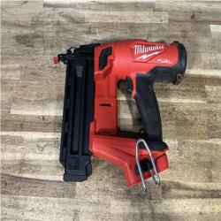 Houston Location AS-IS Milwaukee FUEL 18-Volt Lithium-Ion Brushless Cordless Gen II 18-Gauge Brad Nailer (Tool-Only)
