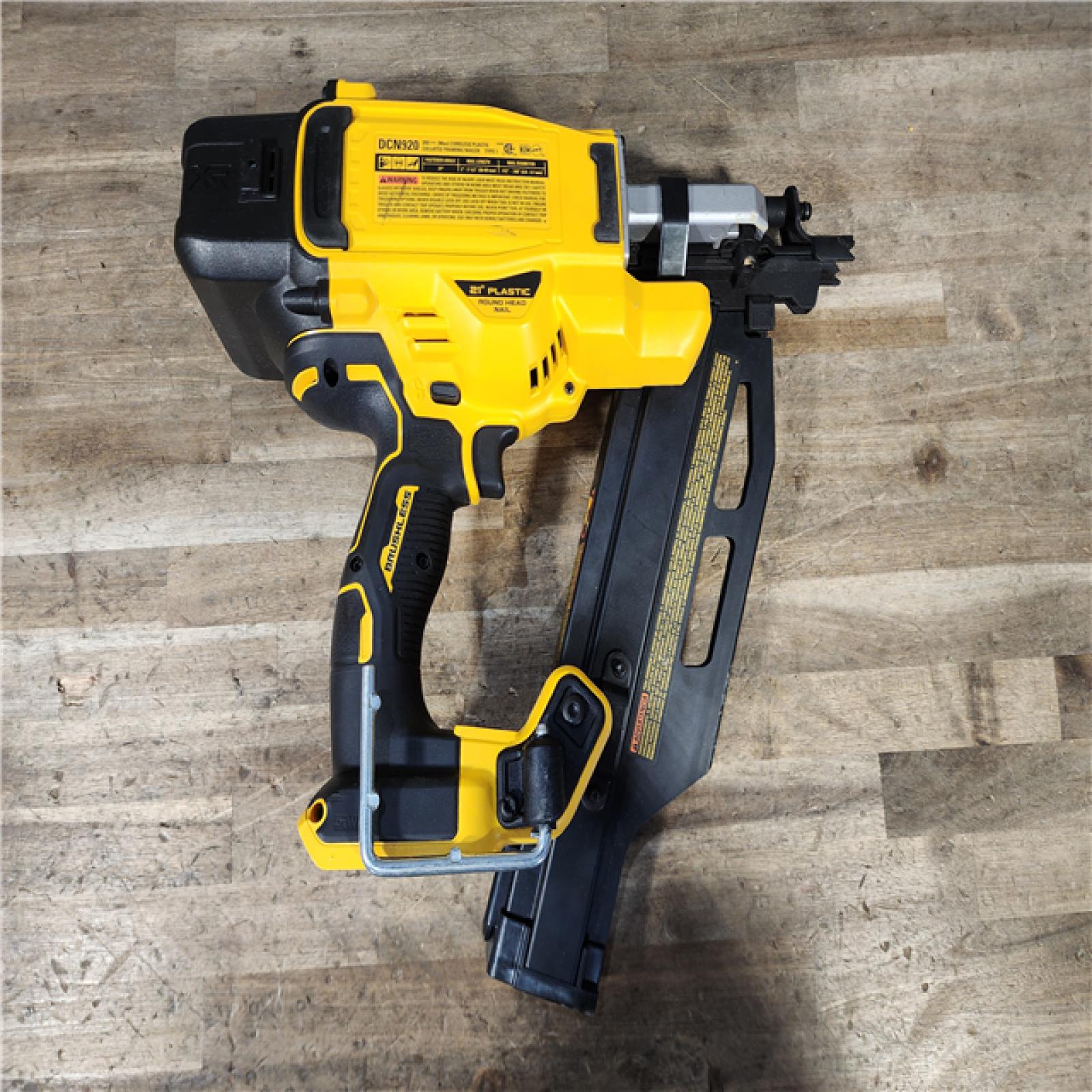 HOUSTON LOCATION - AS-IS DEWALT 20-Volt 21° Cordless Framing Nailer (Tool-Only)